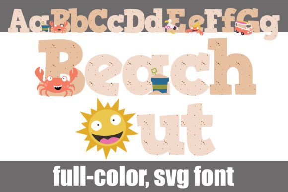 Beach Out: A Whimsical Serif That Captures Sun-Kissed Vibes