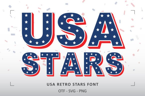 Celebrate in Style: The Star-Spangled Font for Your Creative Projects