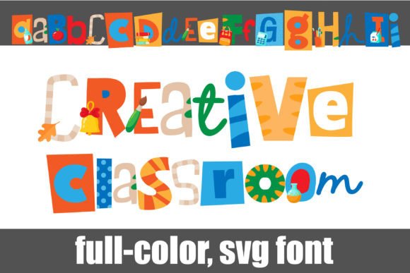 Creative Classroom: A Playful Font for Education & Crafts