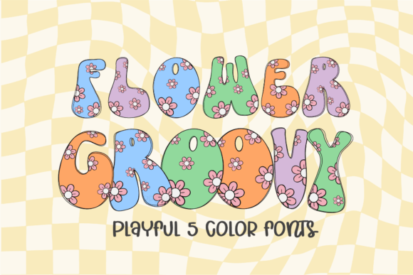 Flower Groovy: Injecting Playful Color into Modern Design