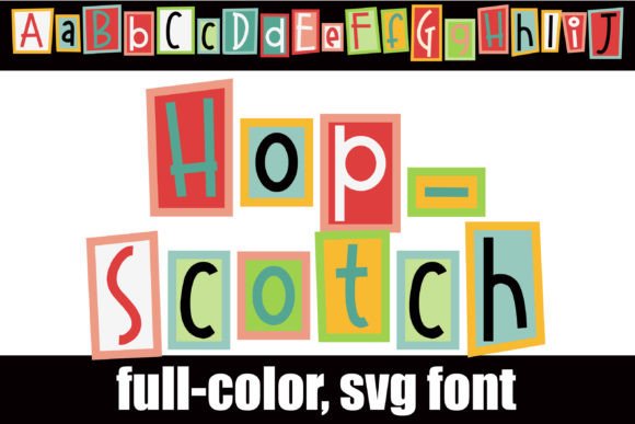 Playful Typography: Designing with the Hopscotch Font