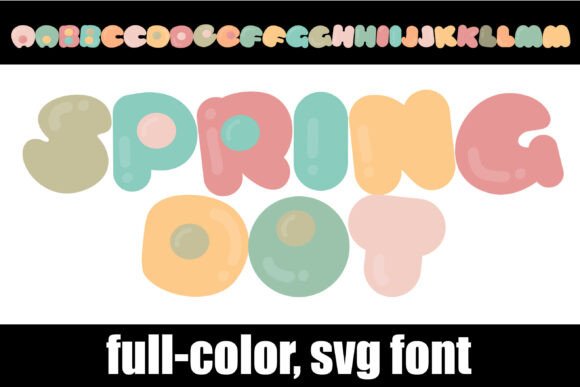 Spring Dot: The Sweet-Treat Typeface for Whimsical Branding