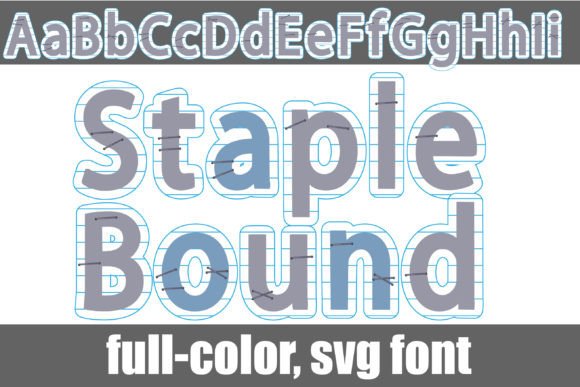 Staple Bound: A Playful Font for Standout Designs