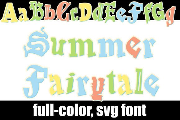 Summer Fairytale: A Whimsical Font for Your Design Magic