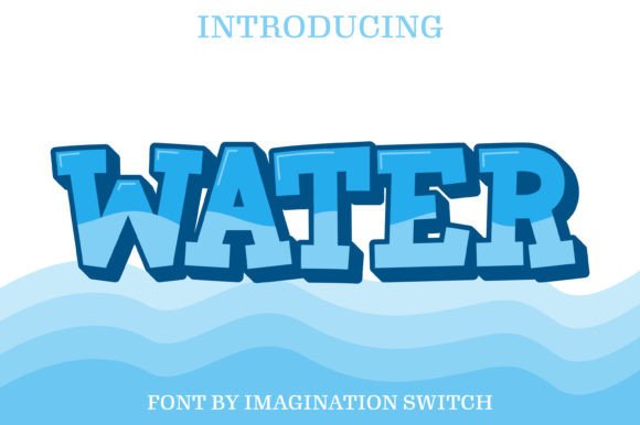 Water: A Typeface That Flows with Creative Potential